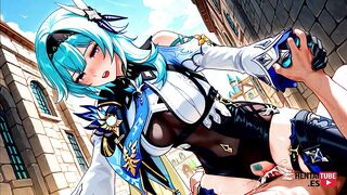 Genshin Impact Hentai - Eula Pic Collection - Japanese Asian Manga Anime Cartoon Game Porn Video Animation