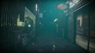 Sexy chick in anime costume relieves tension in deserted alley with a blowjob & anal