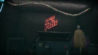 Sexy chick in anime costume relieves tension in deserted alley with a blowjob & anal