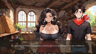 Check out theizarreizarre party with a busty farmer in sexy outfit and curvy body - 5 image