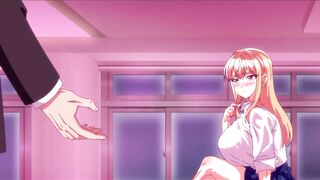 Watch this busty anime babe beg for your hard cock in her tight ass