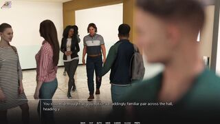 Sexy teen in short shorts gets her tight ass pounded in taboo anime