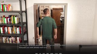 Sexy teen in short shorts gets her tight ass pounded in taboo anime