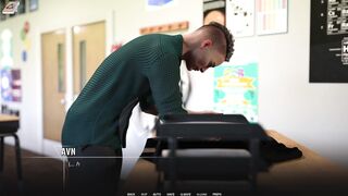 Sexy teen in short shorts gets her tight ass pounded in taboo anime