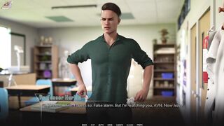 Sexy teen in short shorts gets her tight ass pounded in taboo anime