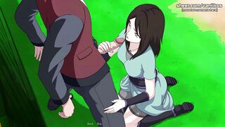 Naruto: Kunoichi Trainer - Young Girl with a perfect big ass gets her tight pussy pounded hard & filled with cream