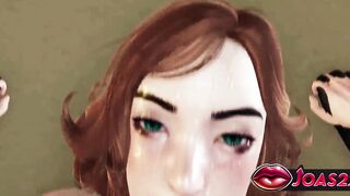 Watch Megumi's Pantyhose fetish in 3D Hentai with a tight ass and intense POV anal action - 9 image