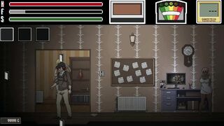 Interracial gangbang with busty anime babes in cute outfits and tattoos in this hentai game