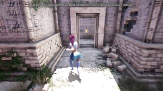 Lara Croft takes on the Anal Cave Challenge in a 3D Hentai Game with Big Tits and Cute Outfit