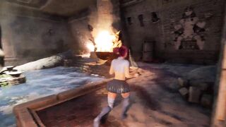Lara Croft takes on the Anal Cave Challenge in a 3D Hentai Game with Big Tits and Cute Outfit