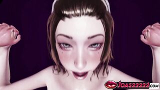 Club-goer Fiora gets her tight pussy pounded in reverse-Lifting pose and creampied in club - 9 image