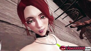 Korryn Cowgirl's 3D Animation: Big Tits Play, Moans, Intense Fingering, and Squirt-Filled