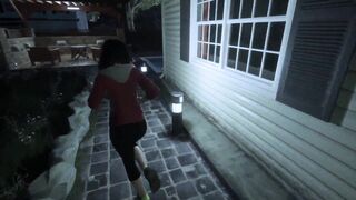 Stepdaughter masturbates while watching stepmom and stepdad - A Hentai game with big boobs and a cute outfit