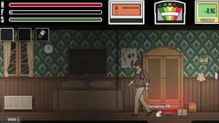 Watch as I rub my dick on the wet pussy of my sexy mistress in a Japanese hentai game