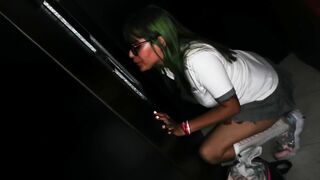 Mexican coed gets her ass drilled hard in booths, including oral, anal, and a homemade gangbang!