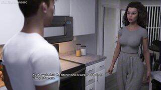 My Bimbo Dream - Part 16: Lesbian Hentai Game with Huge Boobs and Intense Masturbation