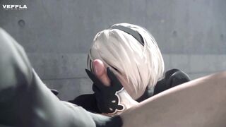 Nier Automata gets her mature pussy drilled hard in Naughty Android Fucking - 6 image