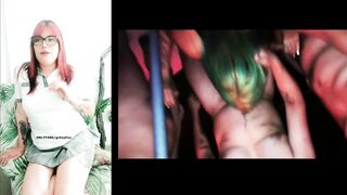 Watch mexican gangbang with extreme bukkake action at the booths