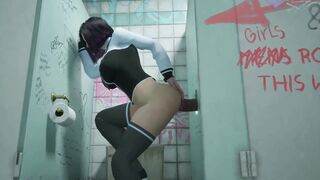 Kira's Hentai Game Animation 3D - Kira's massive tits get pounded hard while she takes a huge creampie