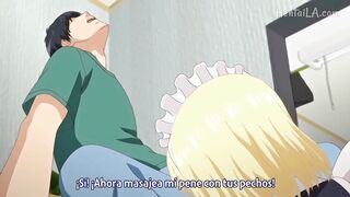 Blonde bombshell takes on a big black cock in steamy interracial action - 9 image