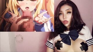 My GF's BFFs have a wild orgy in Hentai Incha Couple Ep. 2