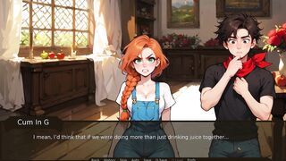 French babe with a huge tits gets her curvy body spanked in Taboo Hentai Game Ep. 13