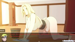 Naruto and Hinata's animated sex game - Living With Tsunade ( PC game)