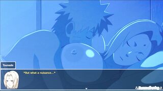 Naruto and Tsunade engage in a steamy, animated hentai game in "Sleepover" - Living With Tsunade (v0 - 10 image