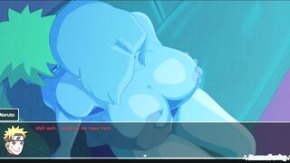 Naruto and Tsunade engage in a steamy, animated hentai game in "Sleepover" - Living With Tsunade (v0 - 6 image