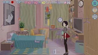 Watch this animated hentai student slut get down and dirty with a big hard cock in every hole imaginable!