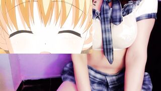 Aoi's Sensual Adventure: Creampie-Filled Ass & Big Tits Galore!