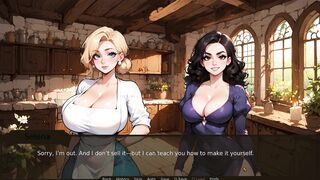 Big-titted farmer Kink fucks a petite stepdaughter in Taboo Hentai Game - Ep.14