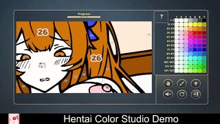 Get a sneak peek of Hentai Colored Studio's demo - a cute and naughty anime fantasy! - 7 image