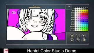 Get a sneak peek of Hentai Colored Studio's demo - a cute and naughty anime fantasy! - 9 image