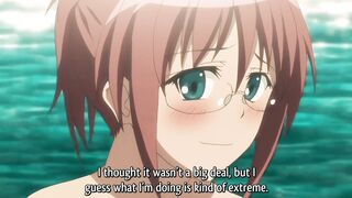 Big-titted babe with massive boobs rides a hard cock in POV outdoors