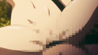 Big-titted babe with massive boobs rides a hard cock in POV outdoors