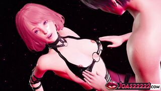 Haylee - Club - Intense Big Tits Spanking & Fingering in 3D Hentai