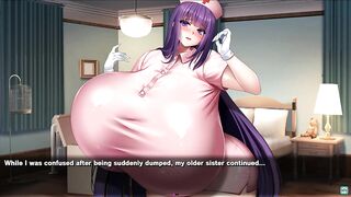 Stepson's Hentai: Yui Nurse goes wild with her stepmom in this kinky hentai scene