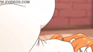 Alex gets her tight pussy pounded in Enderman costume by Steve - 8 image