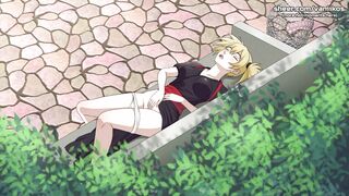 Naruto: Kunoichi Trainer - 18yo Petite Asian Teen Sakura Doggystyle Anal Sex With Creampie In Her Office At Hospital - 9 image