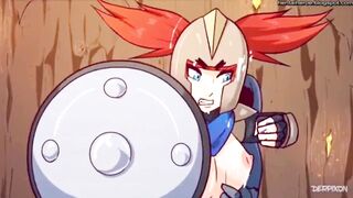 Watch Desenho anime with Animação hentai, featuring Derpixon!