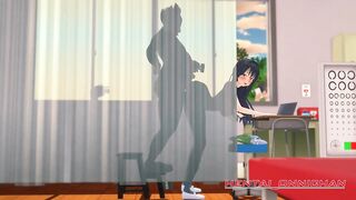 Alumnas folladas by the medico in 3D hentai - Prof. Dr.