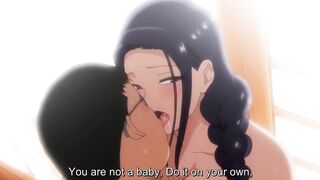 Brunette Sub gets a messy creampie in Hentai Episode 4 - 9 image