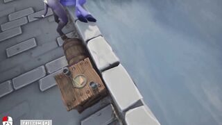 Interracial hentai game with busty Draenei - Big boobs & massive cock will get you going!