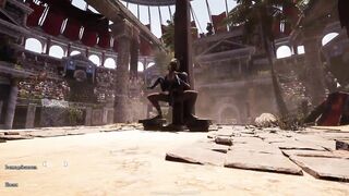 Lara's holes filled with throbbing cock in a wild hentai game with a creampie twist - 10 image