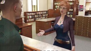 Get ready for a wild ride as this busty babe in sexy outfit goes through a dating game in 3D!