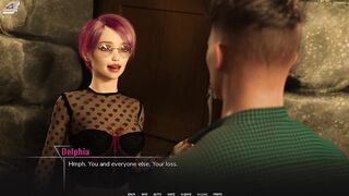 Get ready for a wild ride as this busty babe in sexy outfit goes through a dating game in 3D!