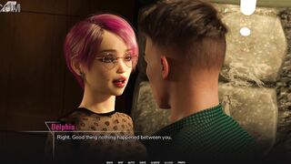 Get ready for a wild ride as this busty babe in sexy outfit goes through a dating game in 3D!