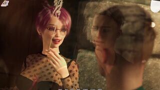 Get ready for a wild ride as this busty babe in sexy outfit goes through a dating game in 3D!