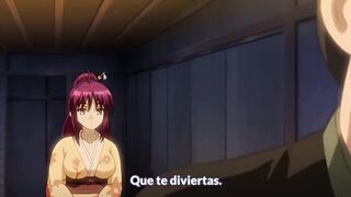 Watch as a busty Japanese babe gets dominated & sucks big dick in bondage
